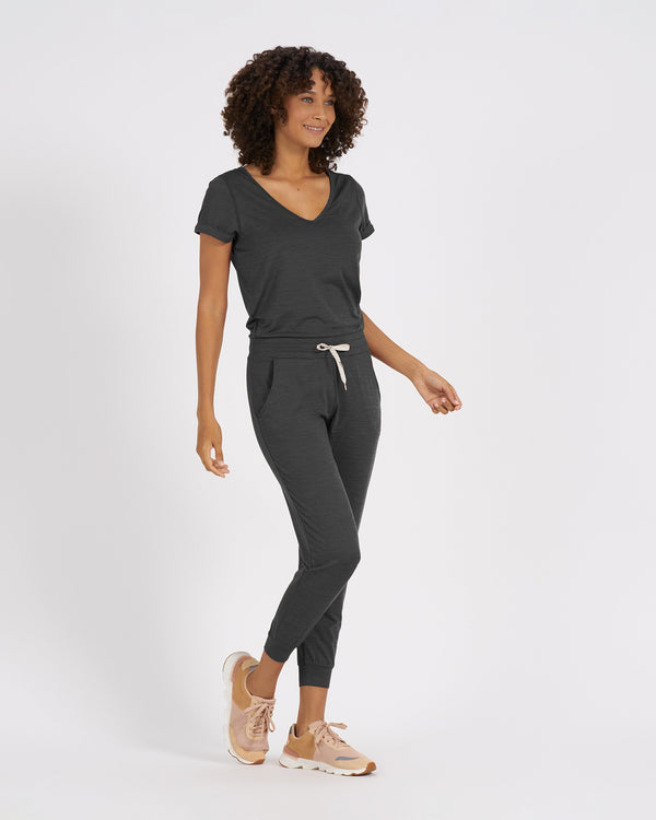 All Day Jumpsuit | Charcoal Heather